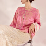 Chinese Style Retro Beaded Embroidery Design Blouse Mulberry Silk Graceful And Fashionable Coat - Image 4