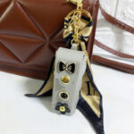 Lipstick Pack Silk Scarf Keychain Storage Coin Purse - Image 5