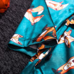 Pure silk nightgown skirt - Image 4