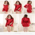 Imitation silk nightgown - Image 4