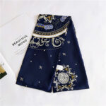 Women's Silk Scarf Long Spring And Autumn Double-sided Dual-use - Image 10