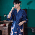 Two-piece Silk Pajamas Ice Silk Pajamas - Image 4