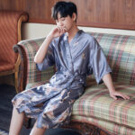 Two-piece Silk Pajamas Ice Silk Pajamas - Image 7