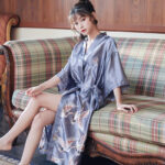 Two-piece Silk Pajamas Ice Silk Pajamas - Image 9