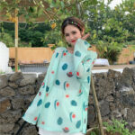 Ice Silk Sunscreen Oversized Long-Sleeved T-Shirt Korean Loose Mesh Blouse Top - Image 3