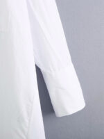 Women's Silk Loose Blouse Lengthened Women's Clothing - Image 3