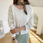 Artificial Silk Leopard Print Silk Scarf - Image 10