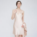 Silk Slip Nightdress Nightgown - Image 5