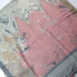 Women's Cashew Print Silk Scarf Shawl - Image 7