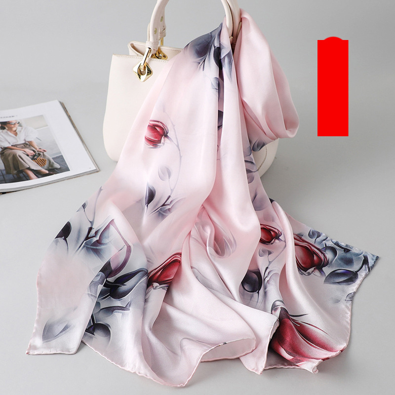 278640955511.jpg Ladies silk print scarf - Image 1
