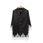 Silk Nightgown Comfortable Pure Color Pajamas - Image 5