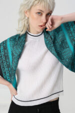 Silk twill scarf 90 cm silk scarf - Image 2