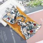 Hairband Silk Scarf New Hair Accessories Print - Image 6
