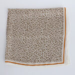 Artificial Silk Leopard Print Silk Scarf - Image 6