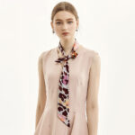 Spring silk scarf - Image 2