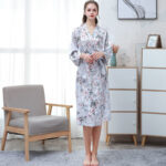 Ice Silk Couple Pajamas Sexy Pajamas Women Short-sleeved Thin Suit - Image 2