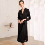 Ladies Silk Pajamas Hanging Skirt Nightgown Two-piece Set - Image 7