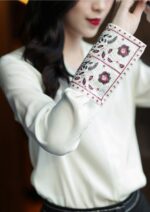 Satin Heavy Silk Shirt Women Long-sleeved Silk Blouse Women Autumn Fashion Western Style Shirt - Image 6