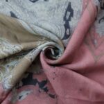 Women's Cashew Print Silk Scarf Shawl - Image 2
